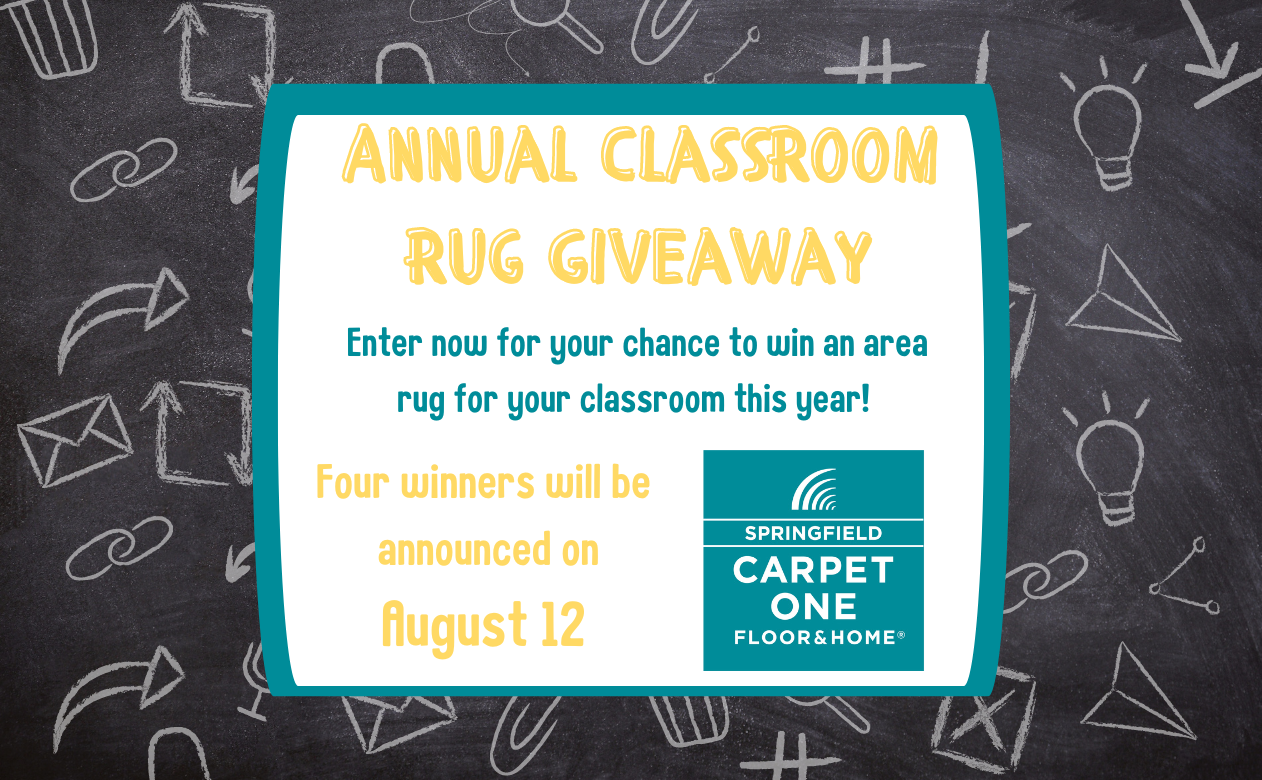 Annual Classroom Rug Giveaway 